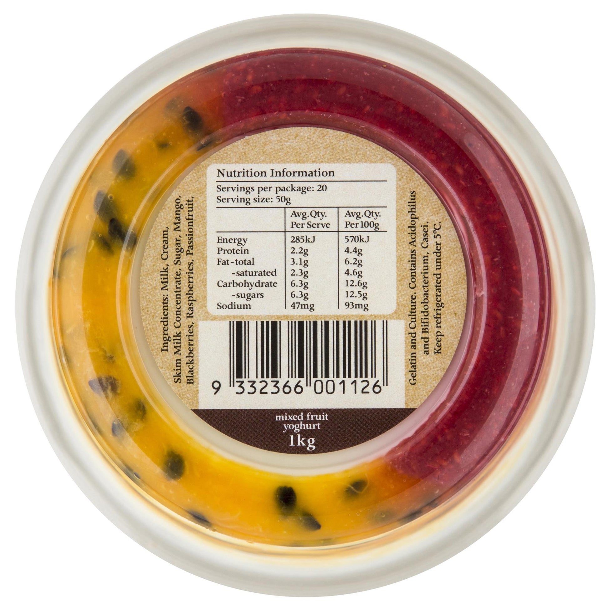 Harris Farm Yoghurt Mixed Fruit | Harris Farm Online