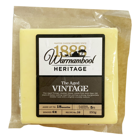 Warrnambool The Aged Vintage Cheddar | Harris Farm Online