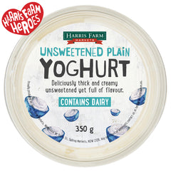Harris Farm Yoghurt Unsweetened Plain | Harris Farm Online