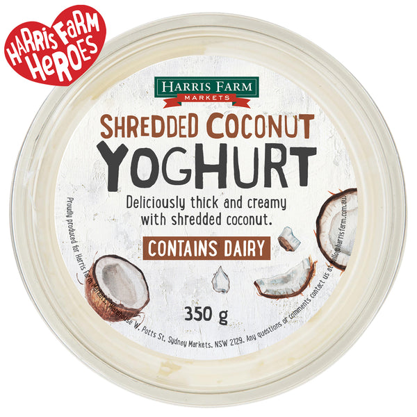Harris Farm Yoghurt Shredded Coconut | Harris Farm Online