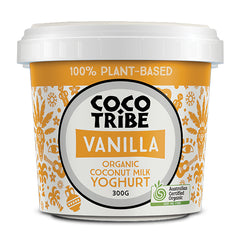 Coco Tribe Organic Coconut Milk Vanilla Yoghurt | Harris Farm Online