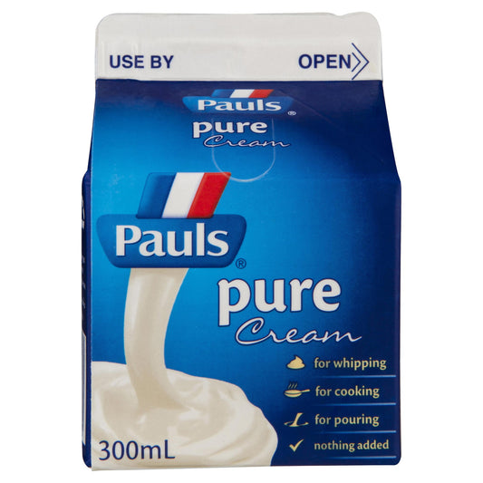 Pauls Pure Cream 300ml , Frdg2-Dairy - HFM, Harris Farm Markets
 - 1