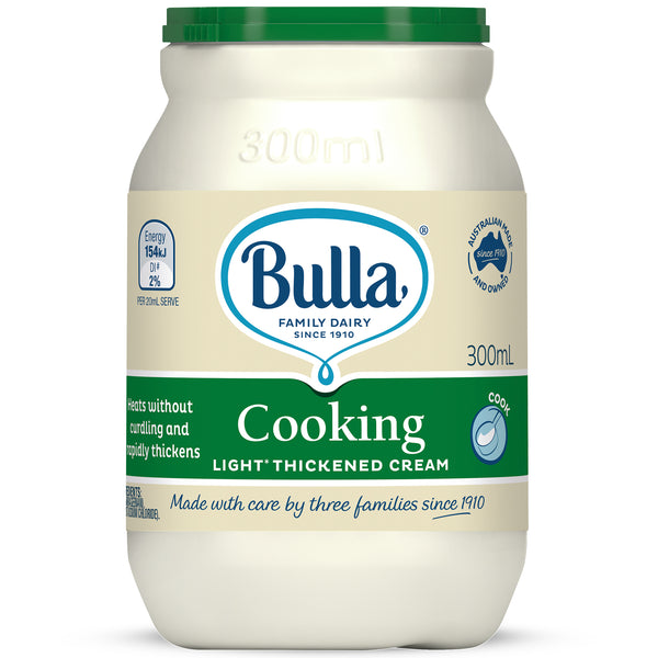 Bulla - Cooking Light Thickened Cream | Harris Farm Online