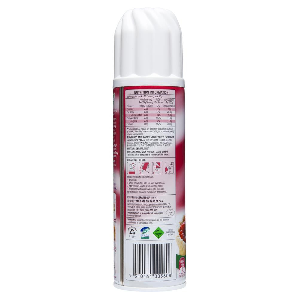 Dream Whip Whipped Dairy Topping 250g , Frdg2-Dairy - HFM, Harris Farm Markets
 - 2