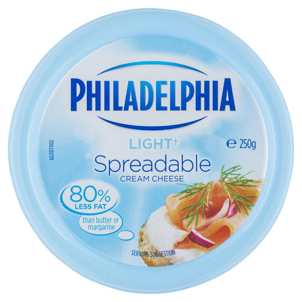 Philadelphia Light Spreadable Cream Cheese 250g , Frdg1-Cheese - HFM, Harris Farm Markets
 - 1