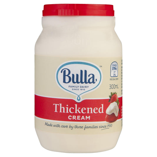 Bulla Cream Thickened 300ml , Frdg2-Dairy - HFM, Harris Farm Markets
 - 1
