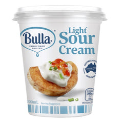 Bulla Light Sour Cream | Harris Farm Online