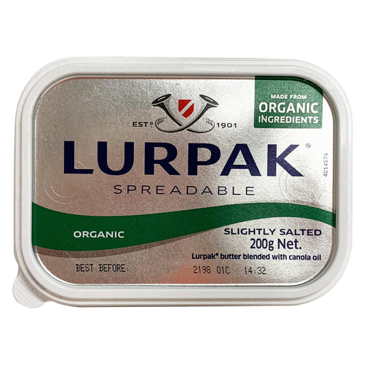 Lurpak - Butter Slightly Salted - Organic Spreadable (200g)