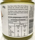 Pepe Saya Ghee 190g