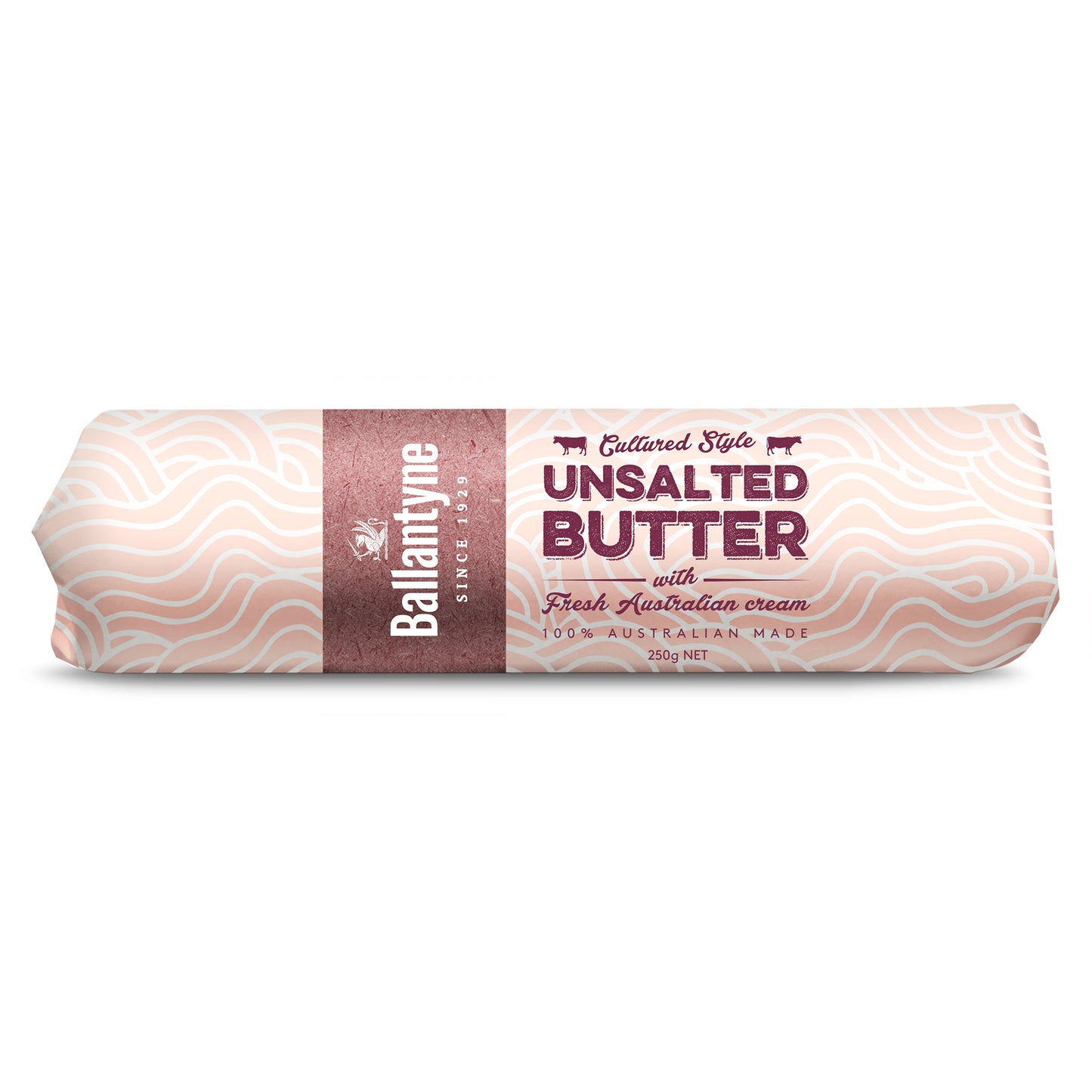 Ballantyne Unsalted Butter Cultured Style 250g