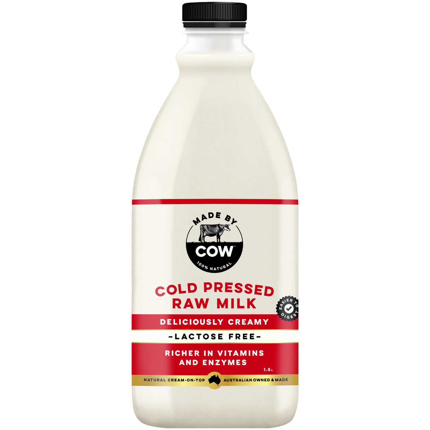 Made by Cow Cold Pressed Lactose Free Milk | Harris Farm Online