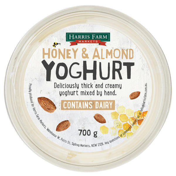 Harris Farm Yoghurt Honey and Almond | Harris Farm Online