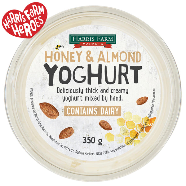 Harris Farm Yoghurt Honey and Almond | Harris Farm Online