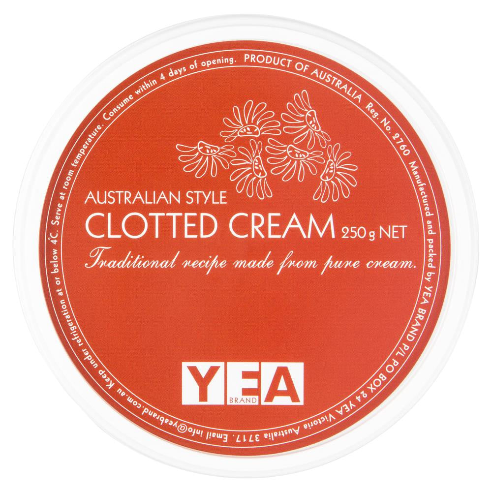 Yea Australian Style Clotted Cream 250g , Frdg2-Dairy - HFM, Harris Farm Markets
 - 1