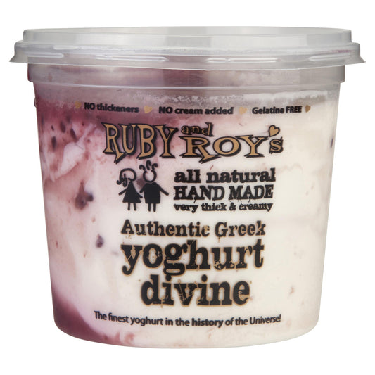 Ruby & Roy's Yoghurt Greek Boysenberry 350g , Frdg2-Dairy - HFM, Harris Farm Markets
 - 1