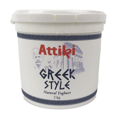 Attiki Greek Style Natural Yoghurt 2kg