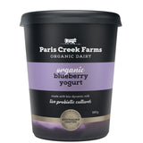 Paris Creek Farms Organic Blueberry Yoghurt | Harris Farm Online