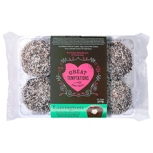 Great Temptations Lamingtons | Harris Farm Online