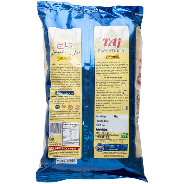 Taj Premium Basmati Rice | Harris Farm Online