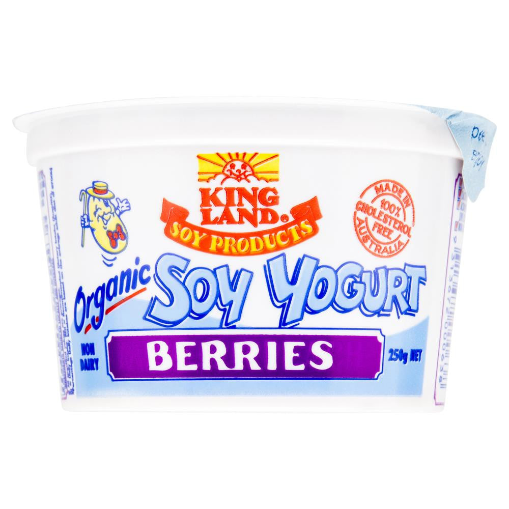King Land Soy Yogurt Berries 250g , Frdg2-Dairy - HFM, Harris Farm Markets
 - 2