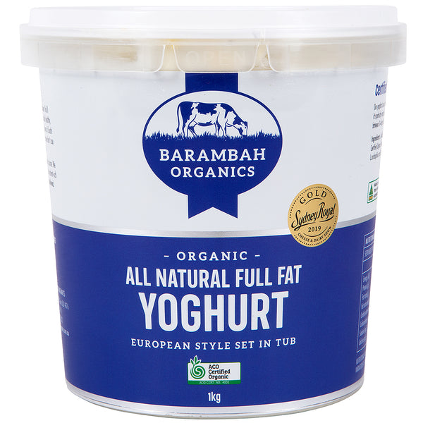 Barambah Organics All Natural Full Fat Yoghurt  | Harris Farm Online