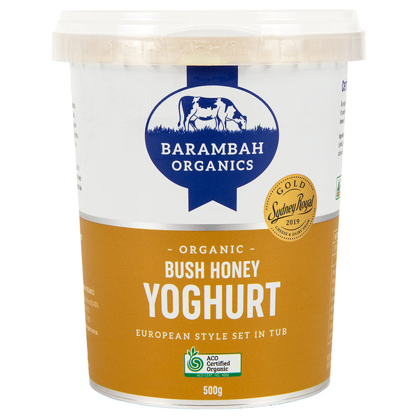 Barambah Organics Bush Honey Yoghurt | Harris Farm Online