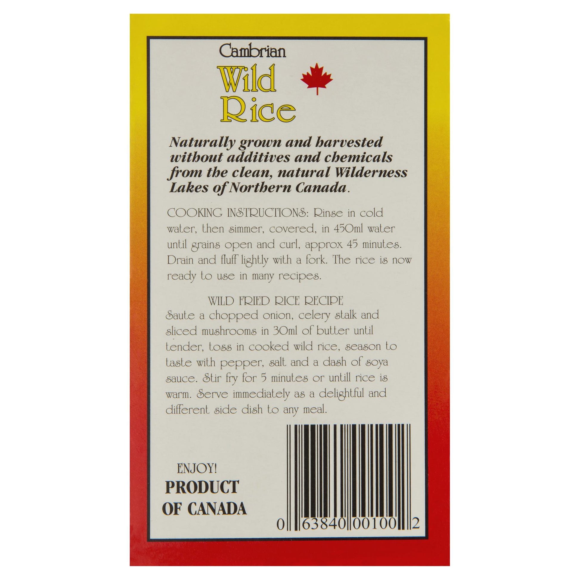 Cambrian Wild Rice 100g , Grocery-Grains - HFM, Harris Farm Markets
 - 3