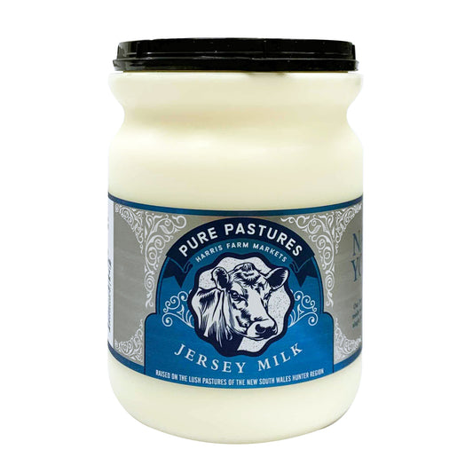 Pure Pastures Jersey Milk Natural Vanilla Yoghurt | Harris Farm Online