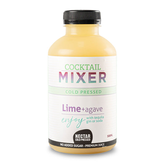 Cold Pressed Cocktail Mixer Lime and Agave Juice 500ml | Harris Farm Online