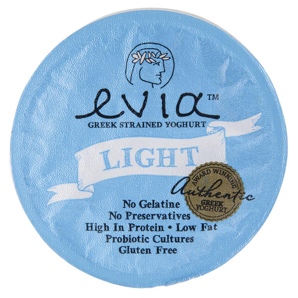 Evia Strained Greek Yoghurt Thick Lite Passionfruit 170g , Frdg2-Dairy - HFM, Harris Farm Markets
 - 2