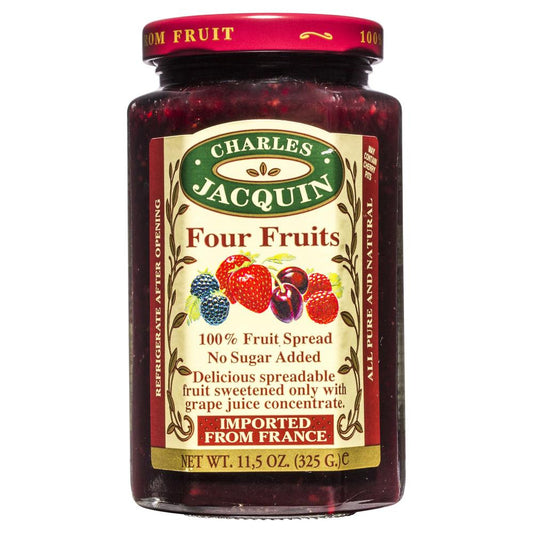 Charles Jacquin Four Fruits Fruit Spread 325g , Grocery-Spreads - HFM, Harris Farm Markets
 - 1