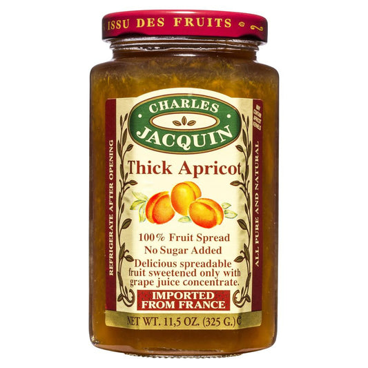 Charles Jacquin Thick Apricot Fruit Spread 325g , Grocery-Spreads - HFM, Harris Farm Markets
 - 1