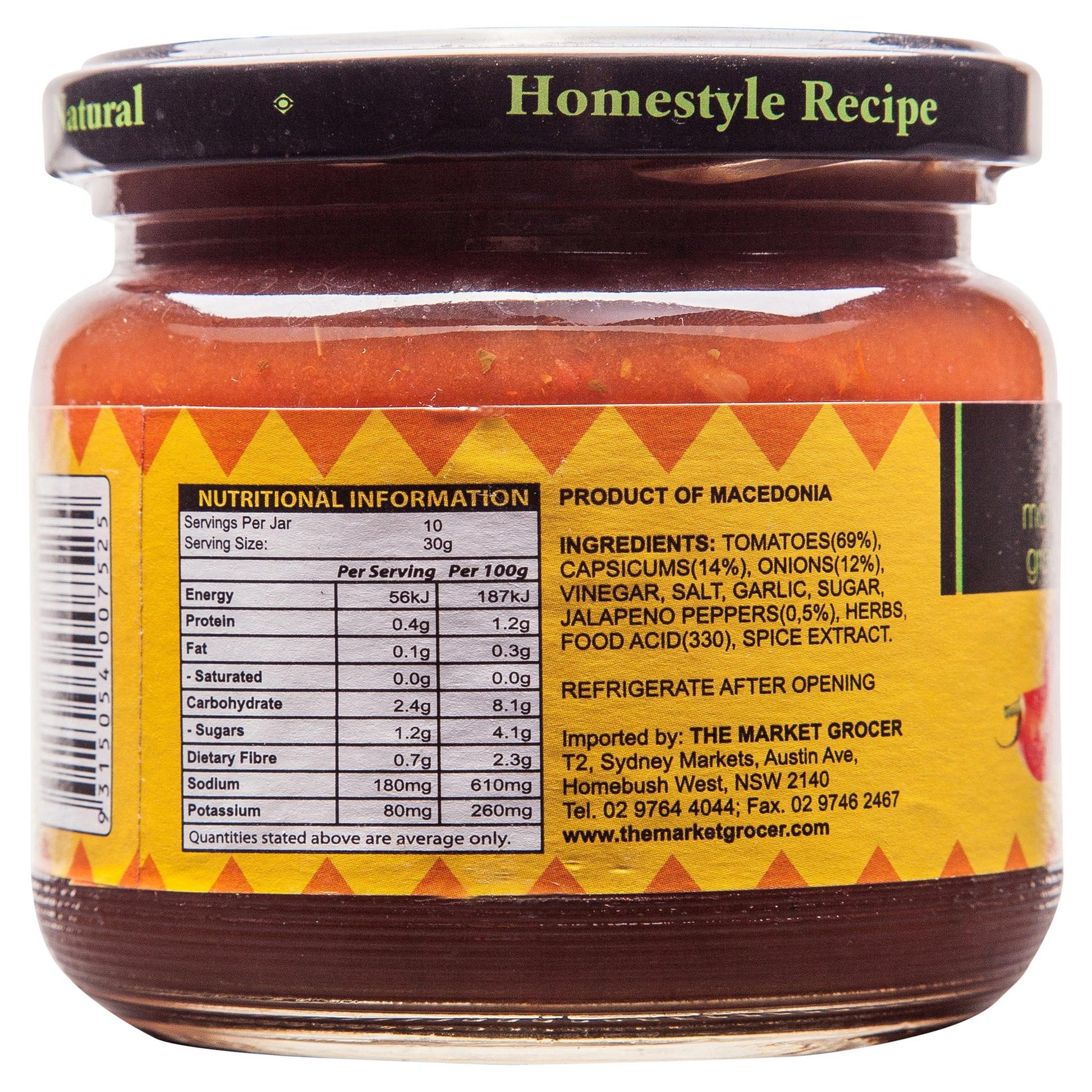 Market Grocer Salsa Medium 370g , Grocery-Cooking - HFM, Harris Farm Markets
 - 2