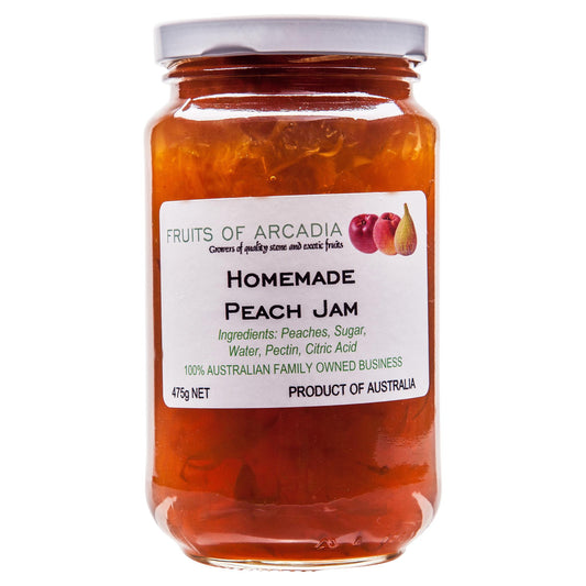 Fruit Arcadia Peach Jam 475g , Grocery-Condiments - HFM, Harris Farm Markets
 - 1