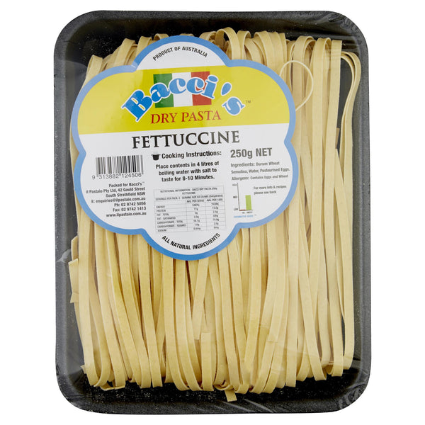 Baccis - Pasta Fettuccine Plain | Harris Farm Online