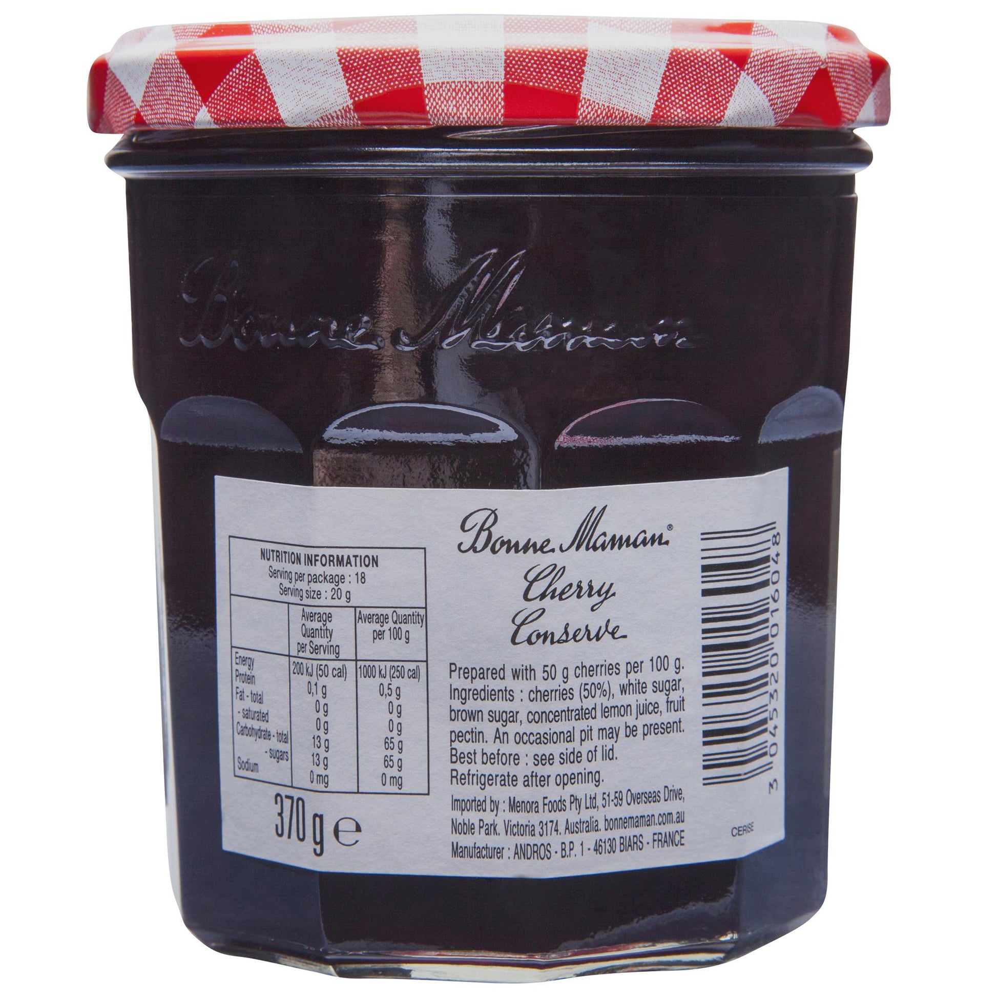 Bonne Cherry Jam 370g , Grocery-Condiments - HFM, Harris Farm Markets
 - 2