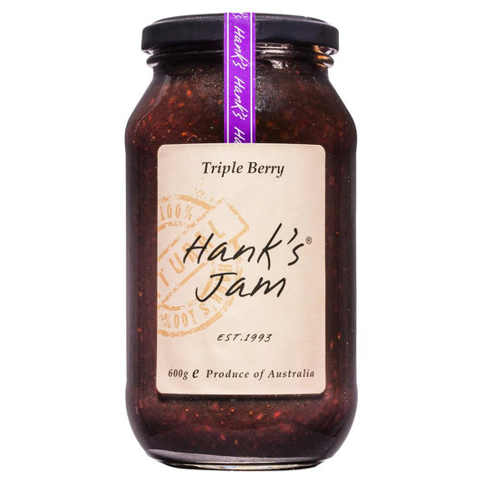 Hanks Tripple Berry Jam 600g , Grocery-Spreads - HFM, Harris Farm Markets
 - 1