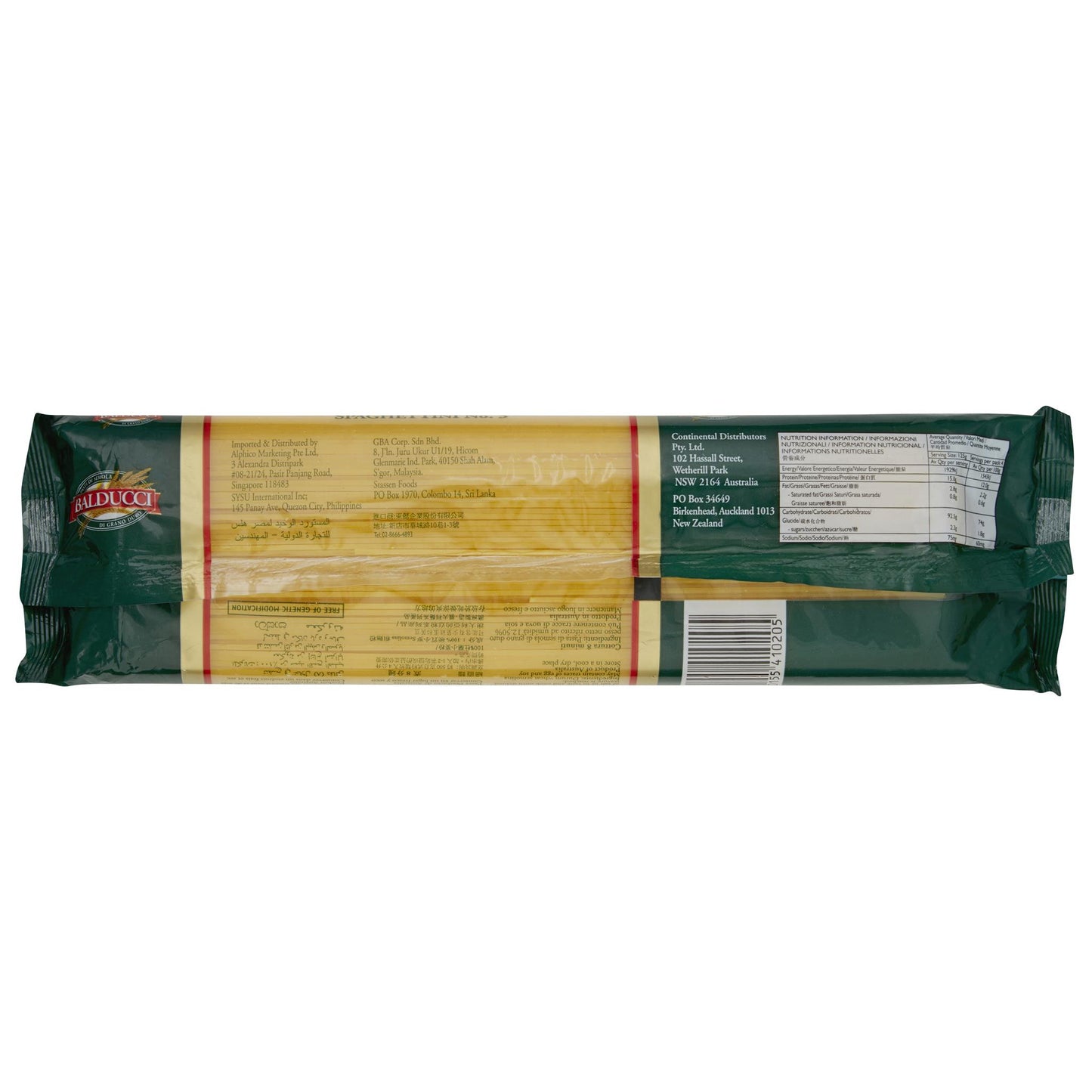 Balducci Spaghettini No. 3 500g , Grocery-Pasta - HFM, Harris Farm Markets
 - 2
