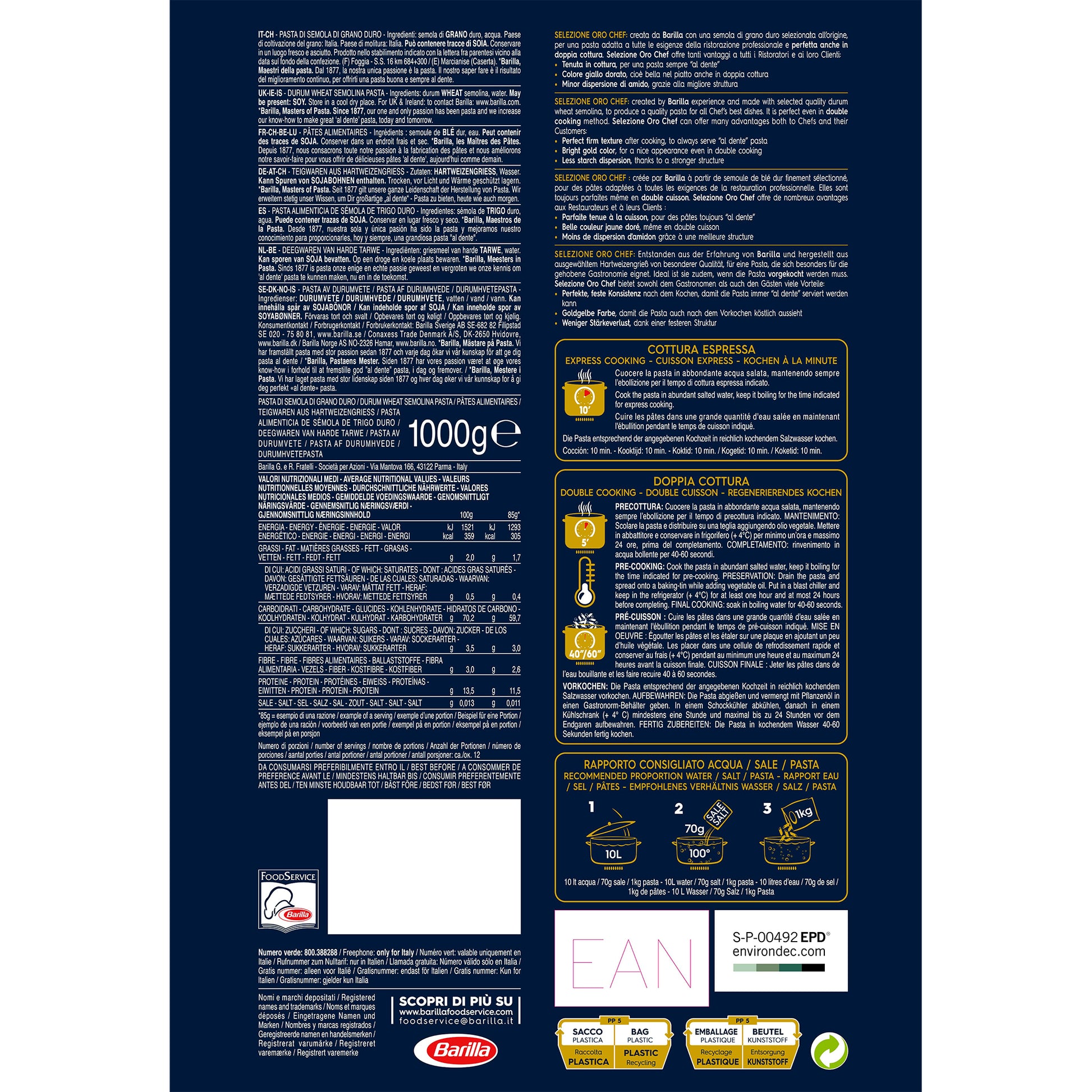 Barilla Penne Rigate | Harris Farm Online