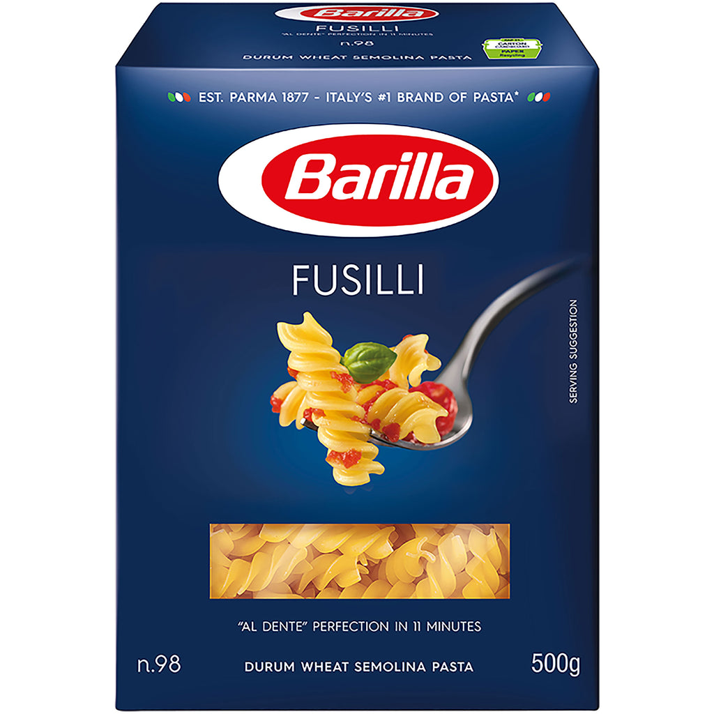 BARILLA Pâtes Fusilli N°98