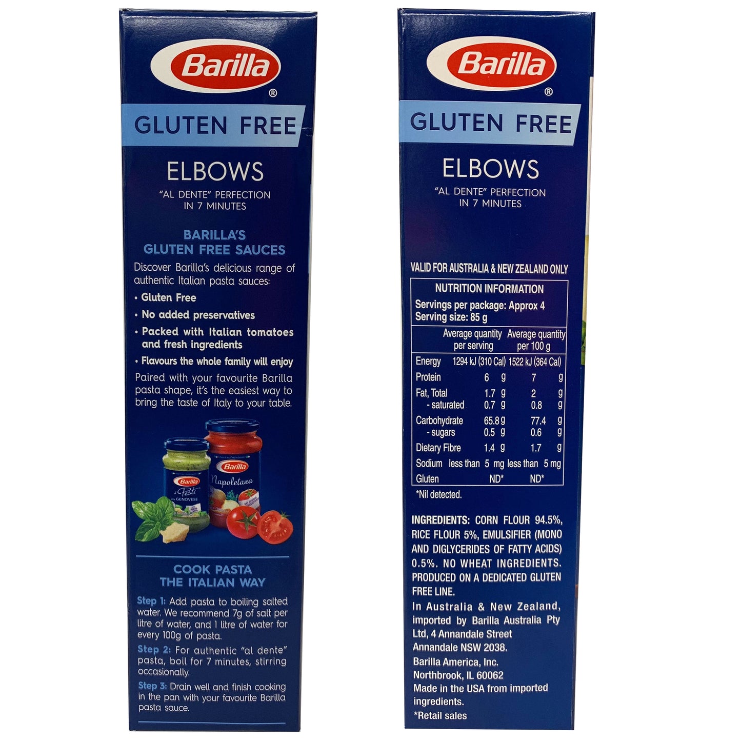 Barilla - Pasta Gluten Free - Elbows | Harris Farm Online