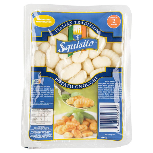 Squisito Potato Gnocchi 500G 500g , Grocery-Pasta - HFM, Harris Farm Markets

