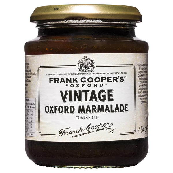 Frank Coopers Coarse Cut Vintage Oxford Marmalade 454g , Grocery-Spreads - HFM, Harris Farm Markets
 - 1