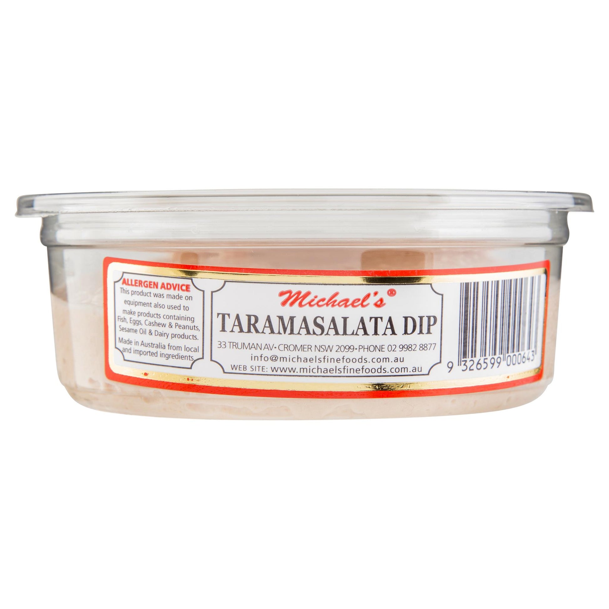 Michaels Fresh Taramasalata Dip 200g , Frdg1-Antipasti - HFM, Harris Farm Markets
 - 2