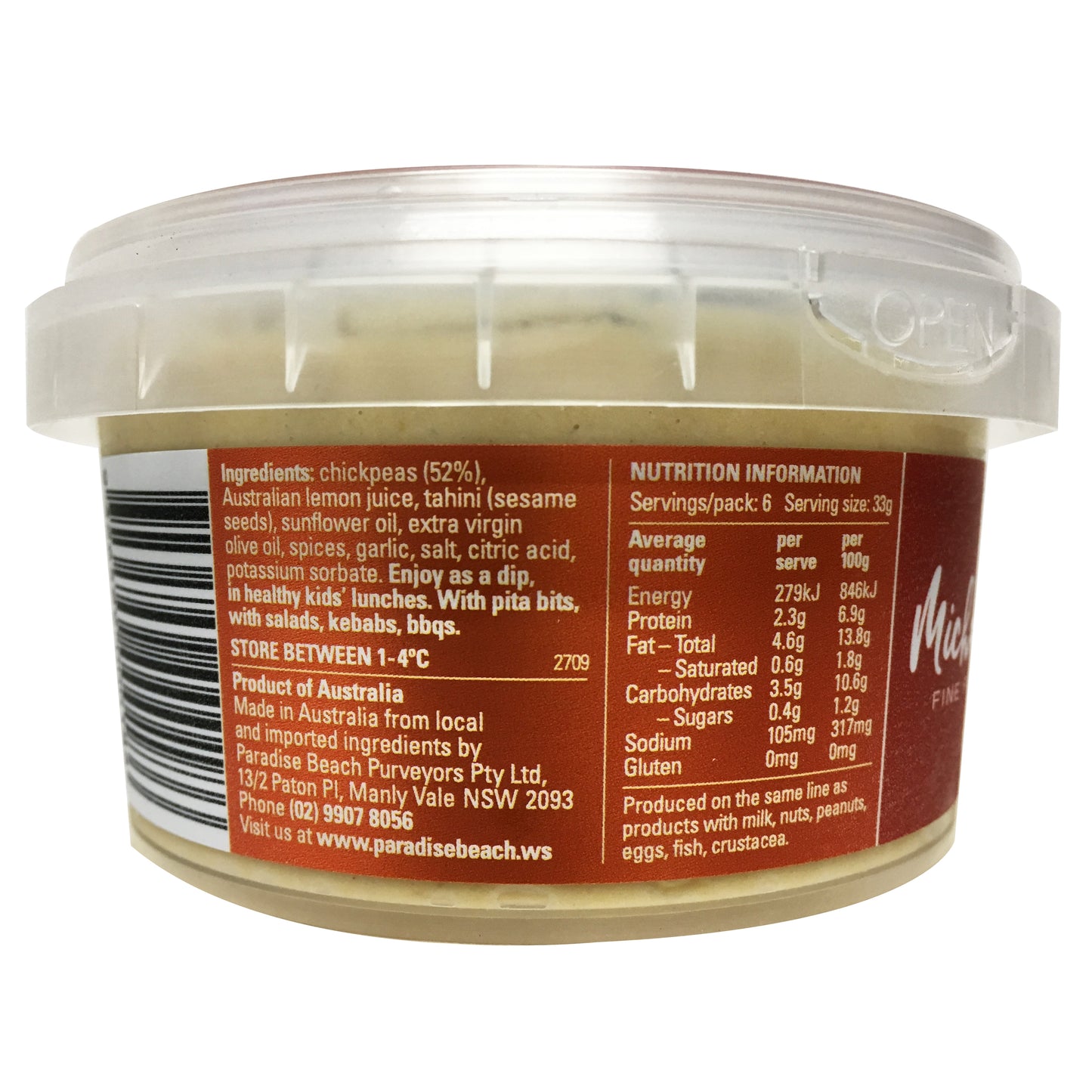 Michaels Fine Foods Hommus 200g