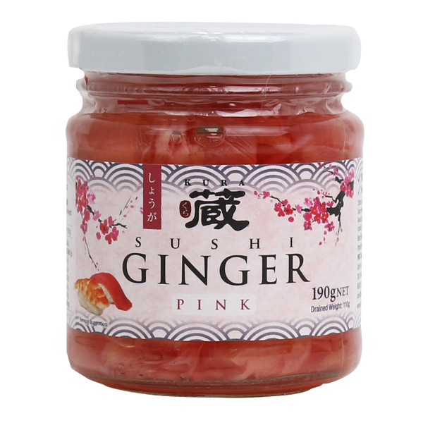 Kura Pink Sushi Ginger 190g