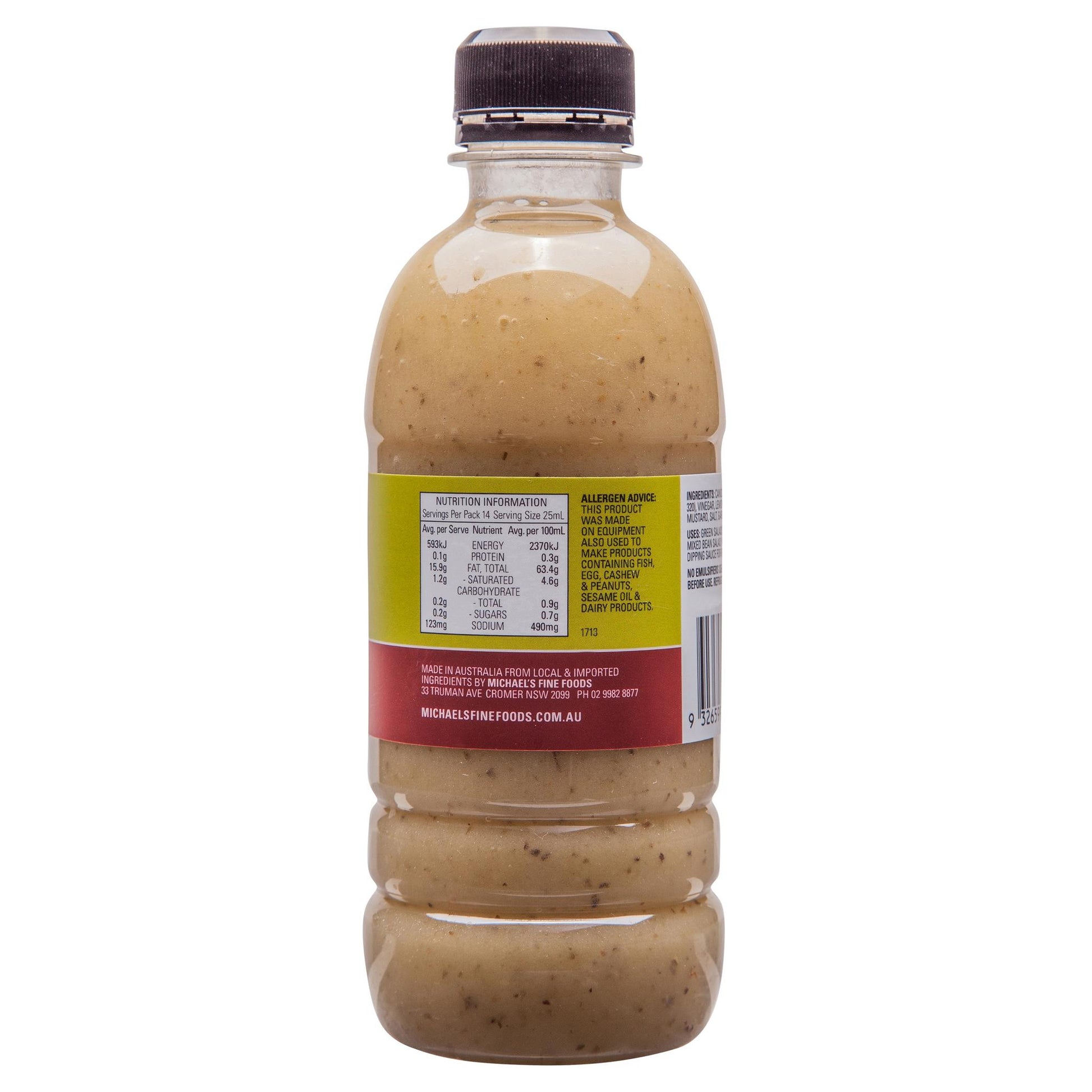 Michaels Dressing French 350ml , Grocery-Oils - HFM, Harris Farm Markets
 - 2