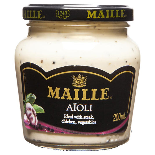 Maille Aioli 200ml , Grocery-Cooking - HFM, Harris Farm Markets
 - 1