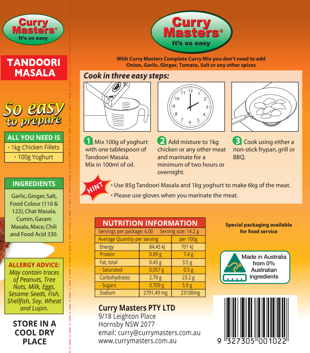 Curry Masters - Tandoori Masala | Harris Farm Online