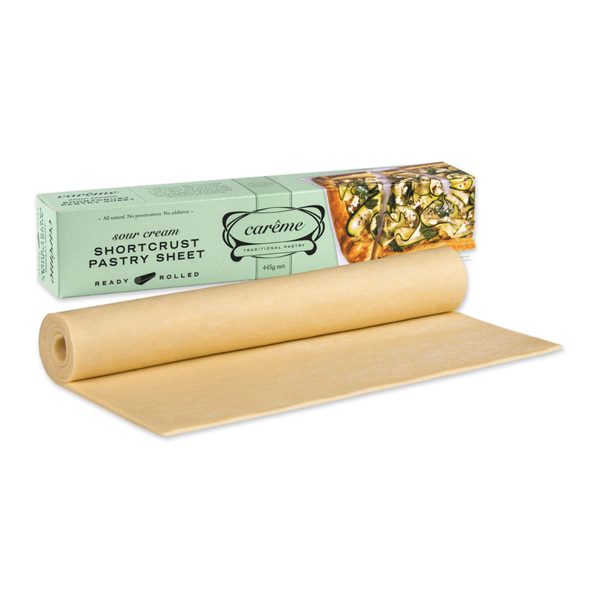 Careme Pastry Sour Cream Shortcrust Pastry 445g | Harris Farm Online